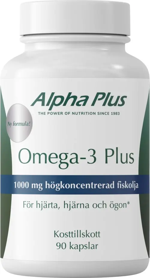 Alpha Plus Omega-3 Plus 90 stk