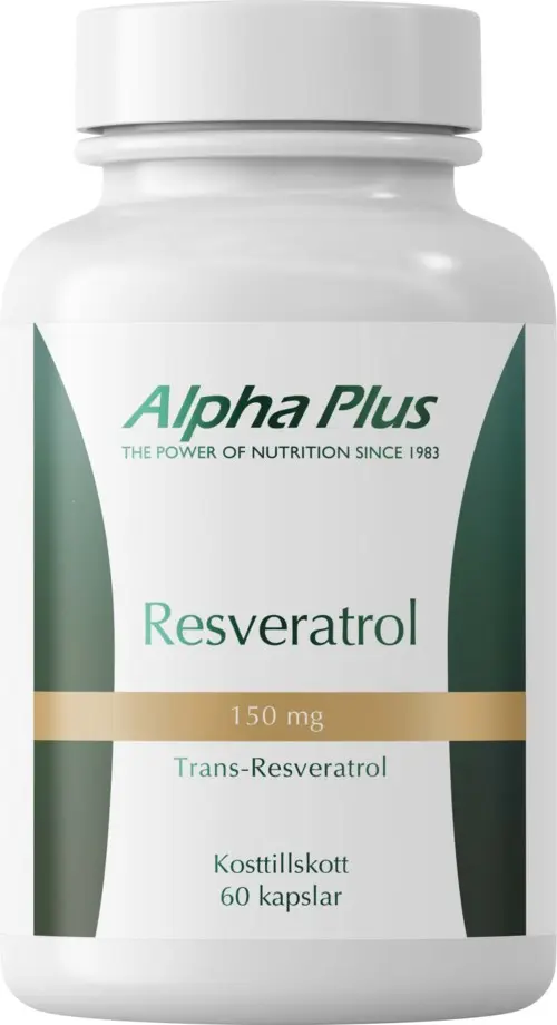 Alpha Plus Resveratrol 60 Caps