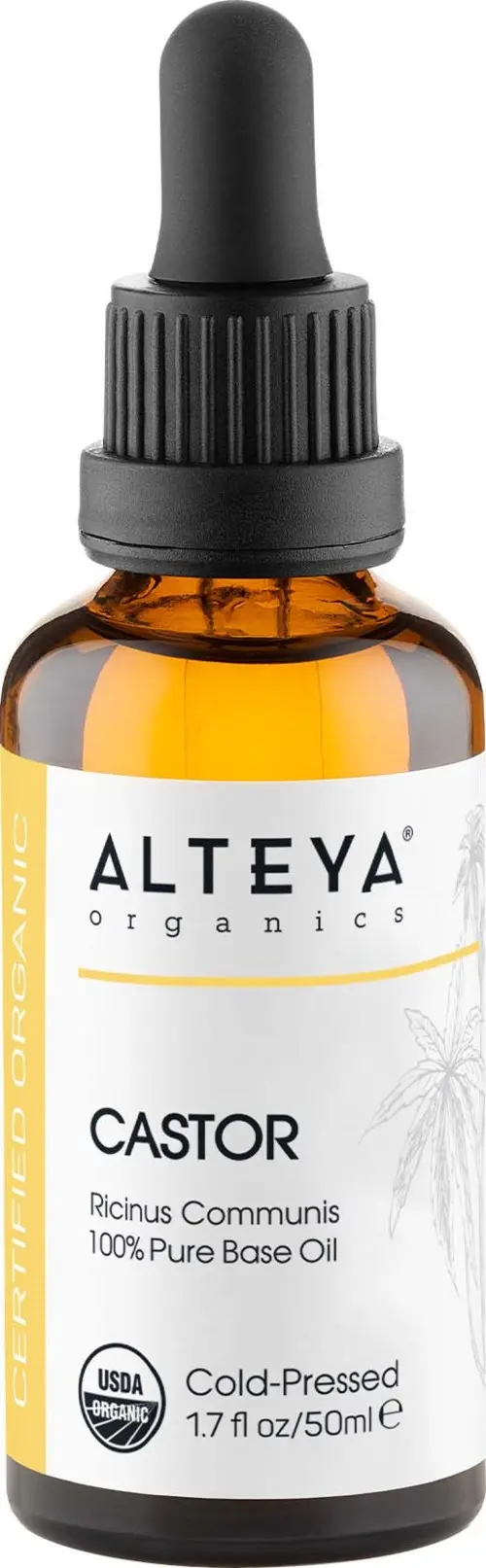 Alteya Organics Cold-Pressed Castor Oil 50 ml