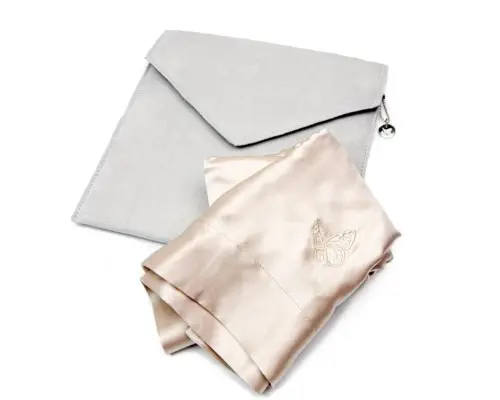 Amelie Soie Beauty Silk Pillow Nude 