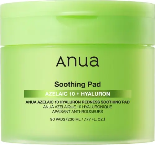 ANUA Azelaic 10 Hyaluron Redness Soothing Pad 230ml