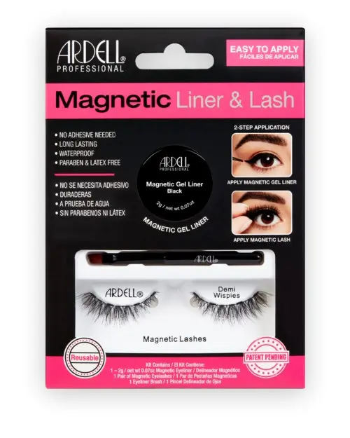 Ardell Magnetic Lash & Liner Kit Demi Wispies