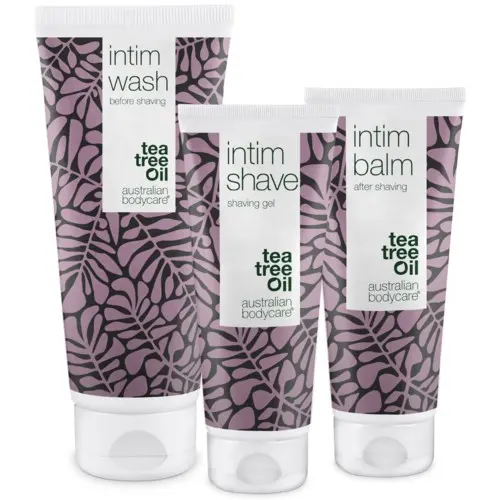 Australian Bodycare 3 Shaving products - against red spots a