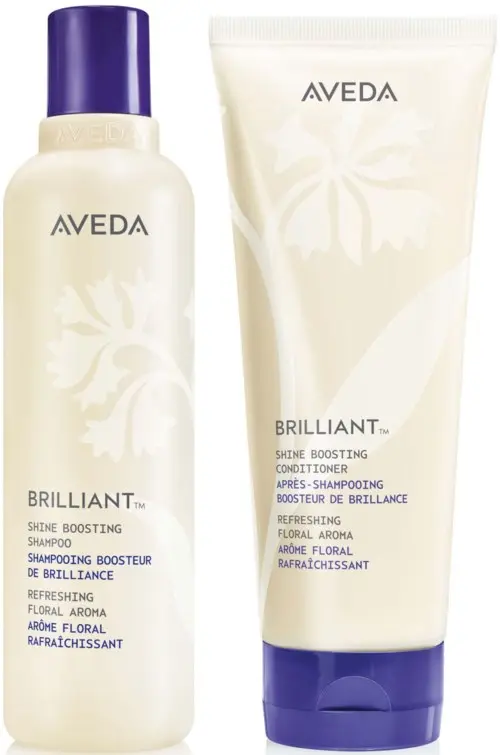 Aveda Brilliant Bundle Shine Boosting Shampoo 250 ml & Conditioner 250 ml