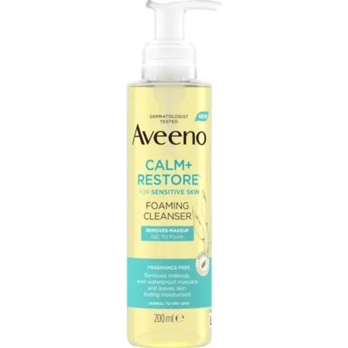 Aveeno CALM+RESTORE Foaming Cleanser 200 ml