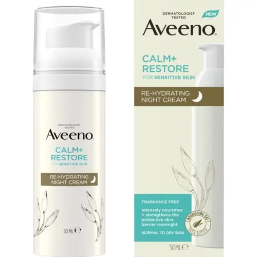 Aveeno CALM+RESTORE Re-Hydrating Night Cream 50ml