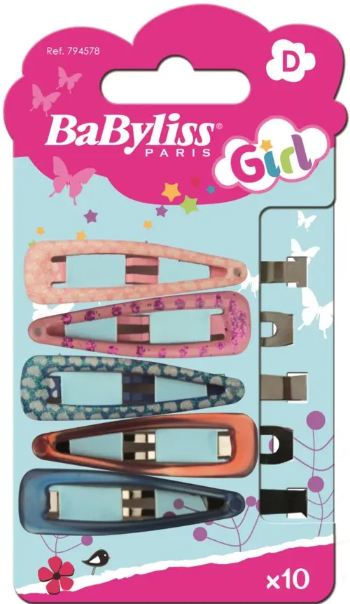 BaByliss Paris Accessories 794578 Hair clips Kids 10 St