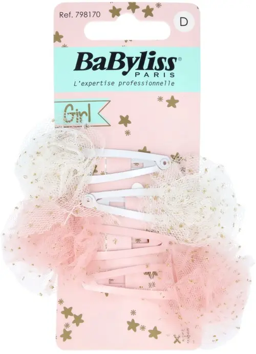 BaByliss Paris Accessories Hair Clips Kids 4 pcs