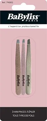 BaByliss Mini Tweezers Fantasy 3 pcs