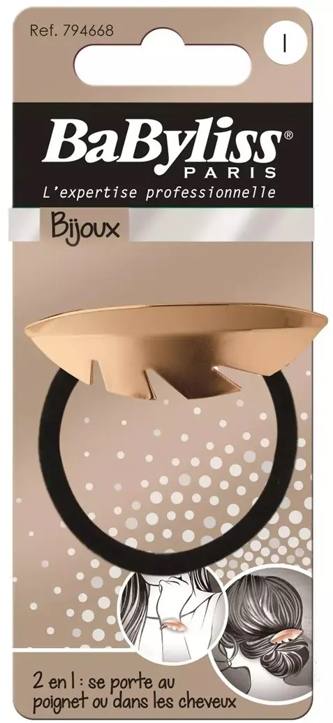 BaByliss Paris Hair Tie Leaf Gold/Silver/Rosé