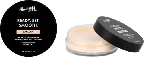 Barry M Ready, Set, Smooth Loose Powder Banana 5 g