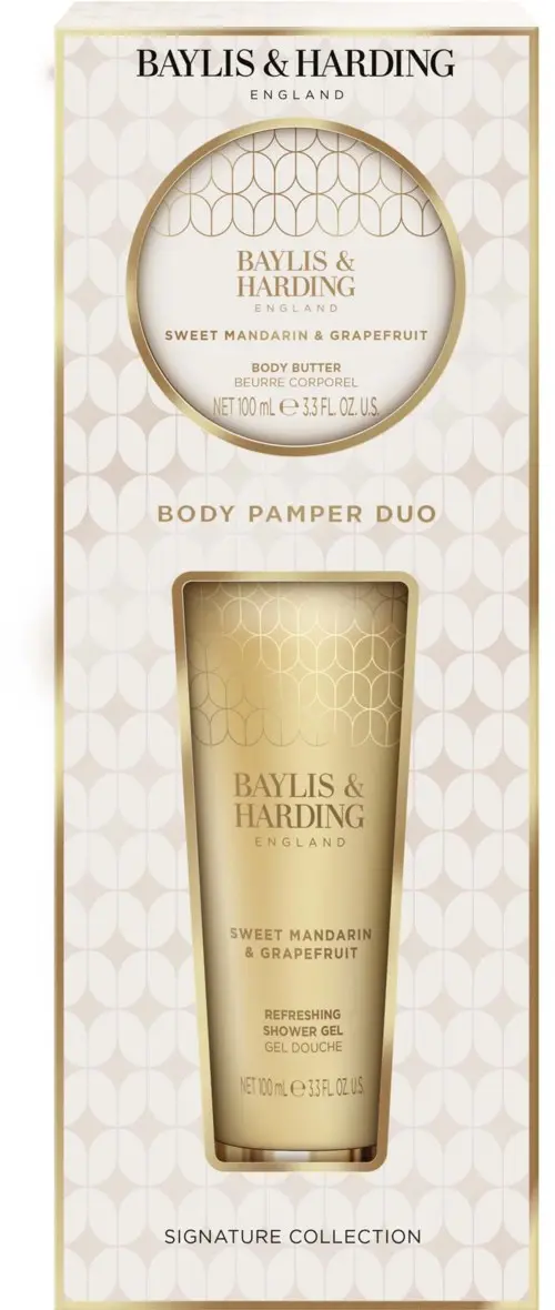 Baylis & Harding Sweet Mandarin & Grapefruit Body Duo Gift Set