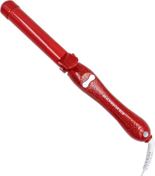 Beachwaver B1.25 Red Glitter- 1.25 Inch Curling Iron