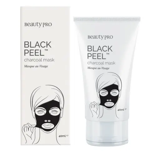BEAUTY PRO BLACK PEEL Charcoal Mask Peel-off mask