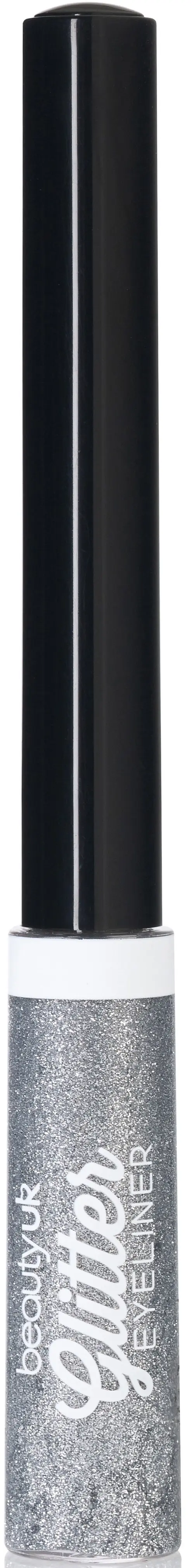 BEAUTY UK Glitter Liquid Eyeliner no.1 Silver