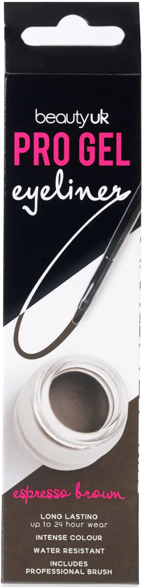 BEAUTY UK Pro Gel Eyeliner no.2 espresso brown