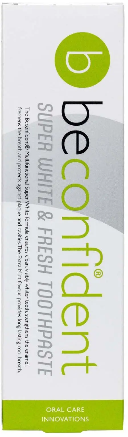 Beconfident® Multifunctional Whitening Toothpaste Superwhite 75 ml