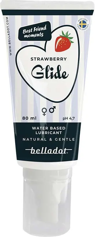 Belladot Lubricant Strawberry Water Based 80 ml