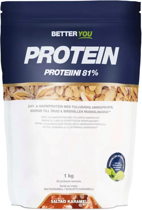 Better You Ärt- och havreprotein Salted Caramel 1000 g