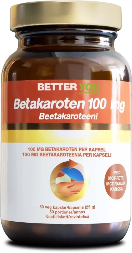 Better You Betakaroten 100mg - 50 kaps