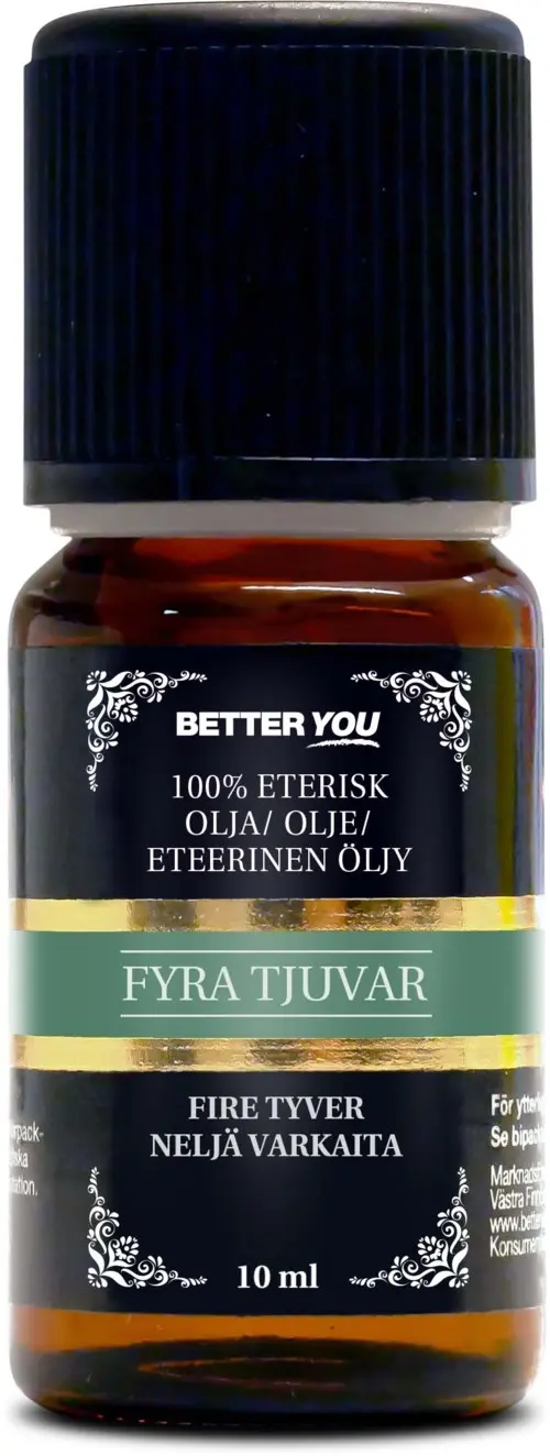 Better You Fyra Tjuvar olja EKO Eterisk 10 ml