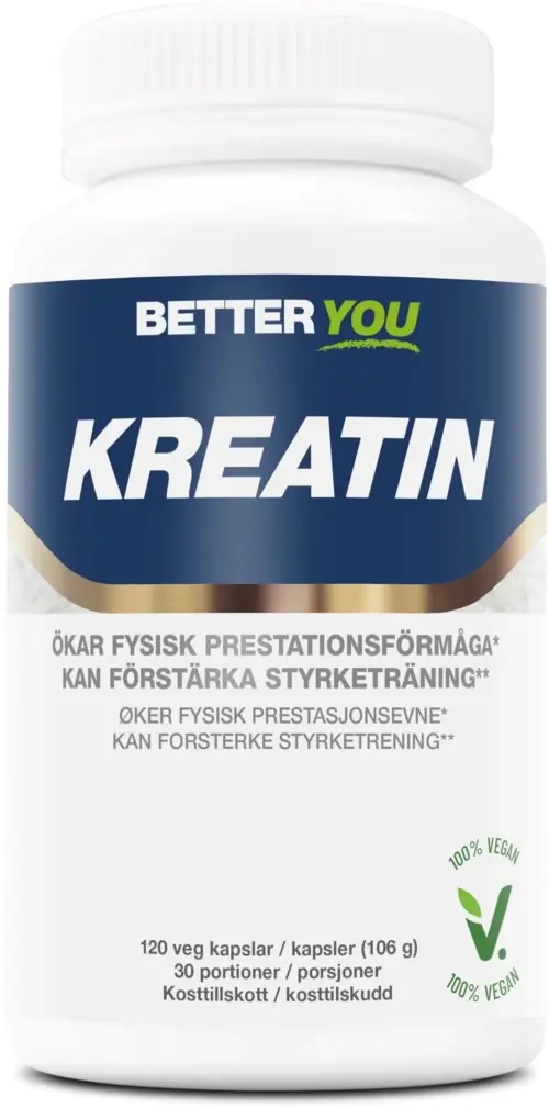 Better You Kreatinkapslar 120 stk