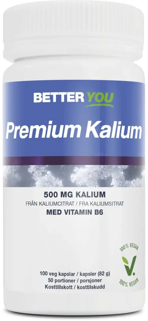 Better You Premium Kalium 500 mg 100 stk