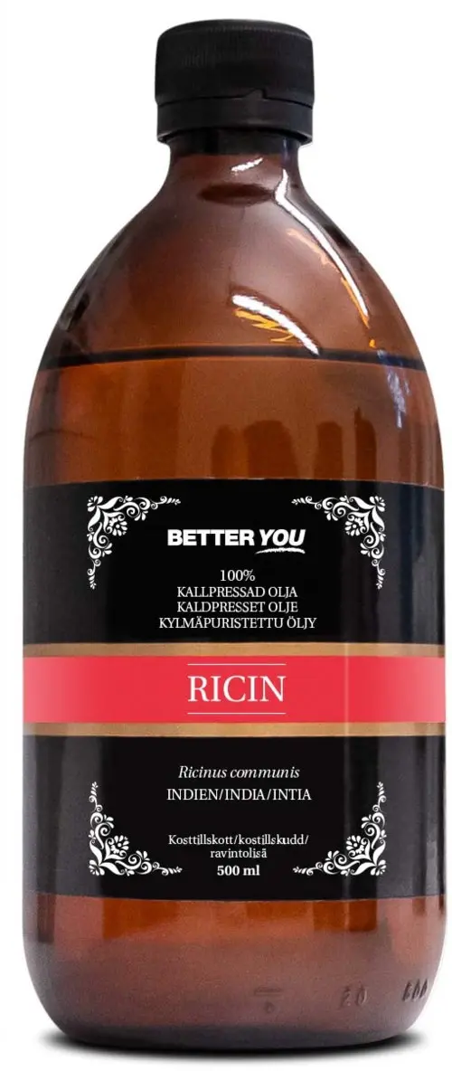 Better You Ricinolja EKO Kallpressad 500 ml