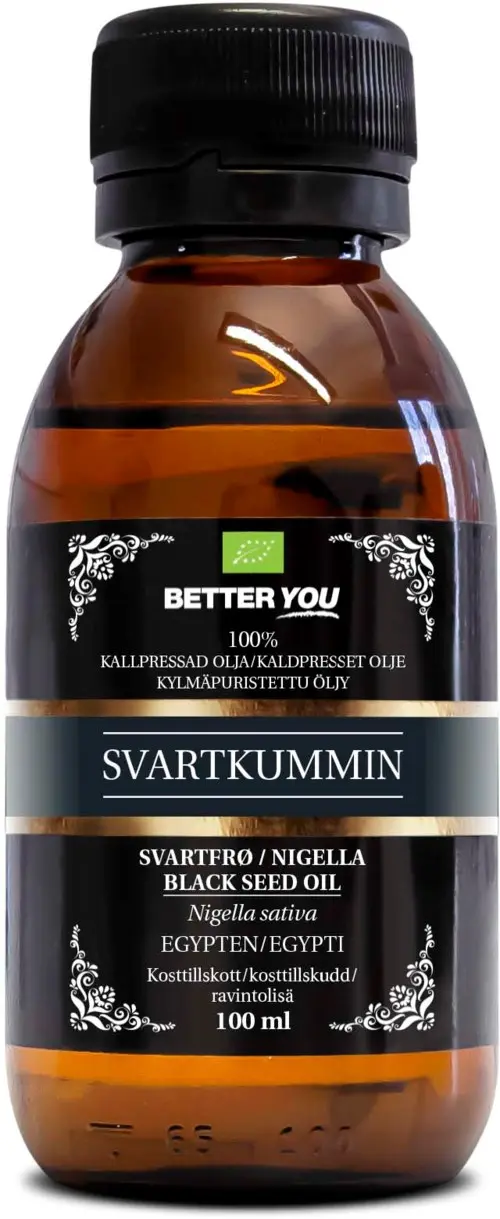 Better You Svartkumminolja EKO Kallpressad - 100ml