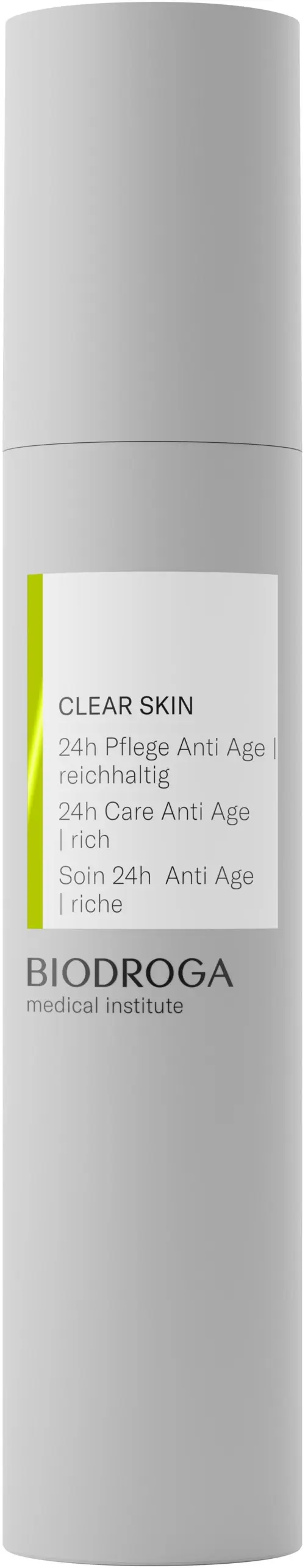 Biodroga Clear Skin 24H Care Anti-Age Rich 50 ml