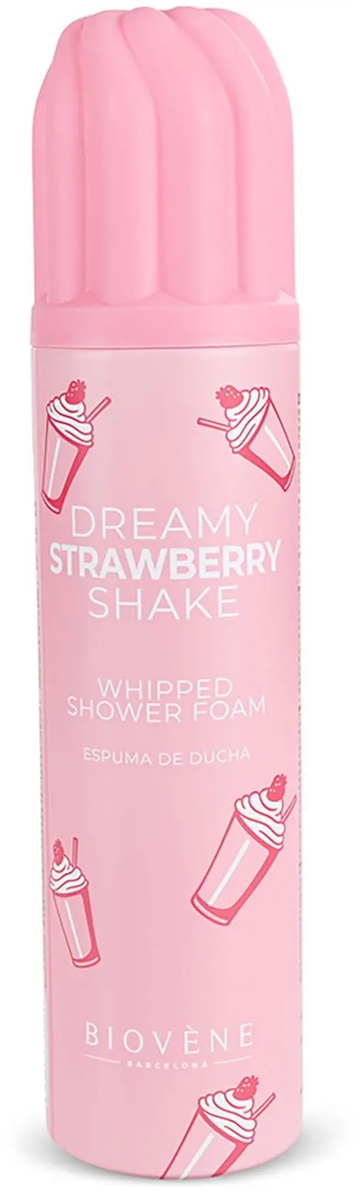 Biovène DREAMY STRAWBERRY SHAKE Whipped Shower Foam 250 ml