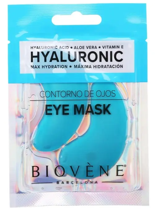 Biovène HYALURONIC ACID Max-Hydration Eye Pad Mask with Aloe Vera and Vitamin E 8 g