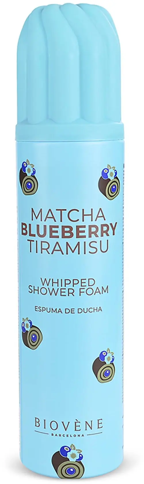Biovène MATCHA BLUEBERRY TIRAMISU Whipped Shower Foam 250 ml
