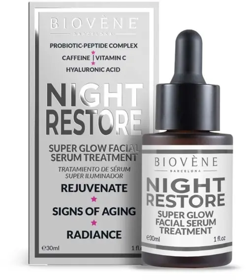 Biovène Star Collection Night Restore Facial Serum Treatment 30 ml