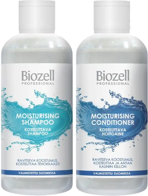 Biozell Moisturising Bundle Shampoo 100 ml & Conditioner 100 ml