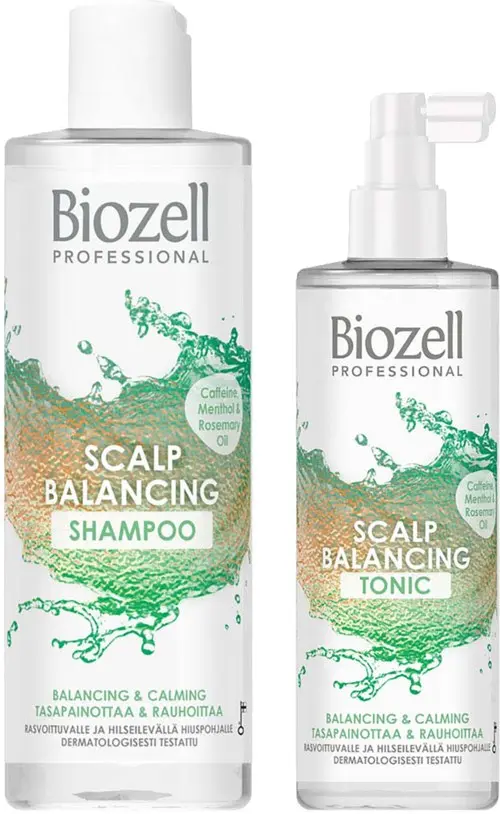 Biozell Scalp Balancing Bundle Shampoo 250 ml & Tonic 150 ml