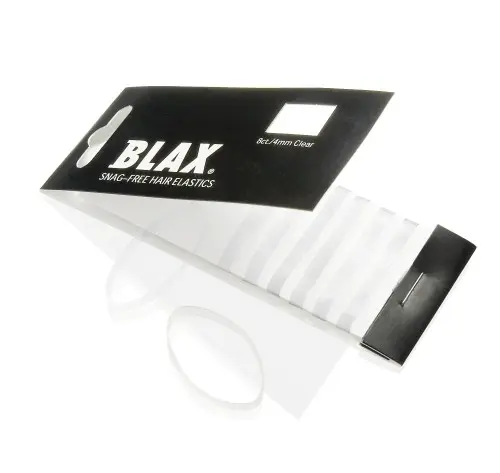 Blax Snag-Free Hair Elastics Genomskinlig