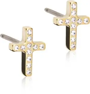 Blomdahl GT Brilliance Cross 8 mm, Crystal
