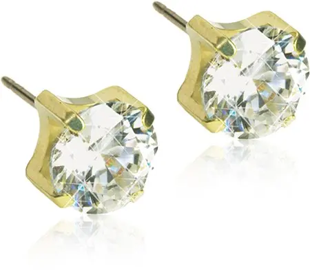 Blomdahl Golden Titanium Tiffany 7 mm