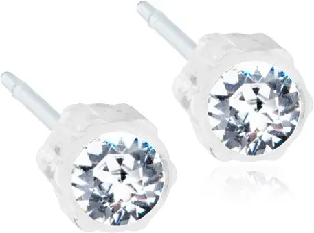 Blomdahl Medical Plastic 4mm crystal