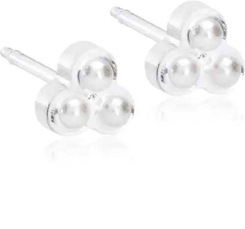 Blomdahl MP Clover Pearl 6 mm, White