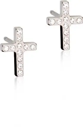 Blomdahl NT Brilliance Cross 8 mm, Crystal