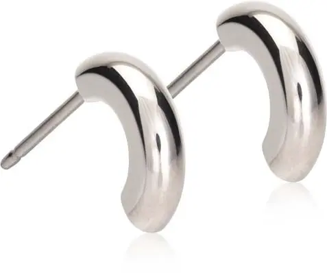 Blomdahl NT Pendant Round Curved 10 mm