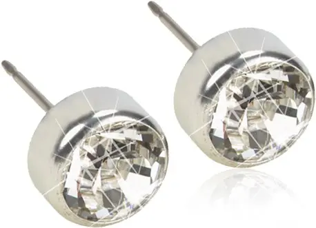 Blomdahl Crystal Bezel 