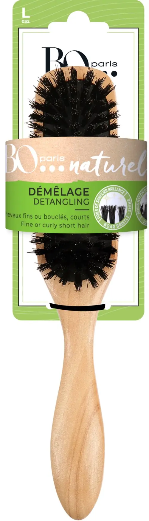 BO Paris Detangling Boar Bristle Brush L
