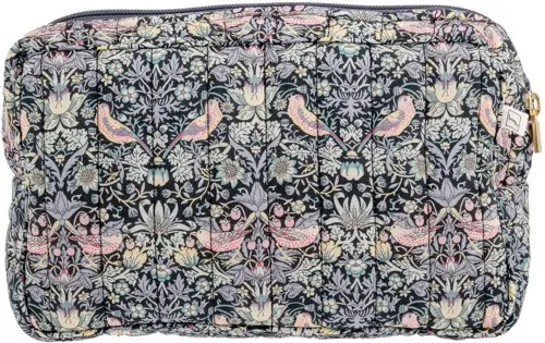 Bon Dep Pouch Small Mw Liberty Strawberry Thief Black