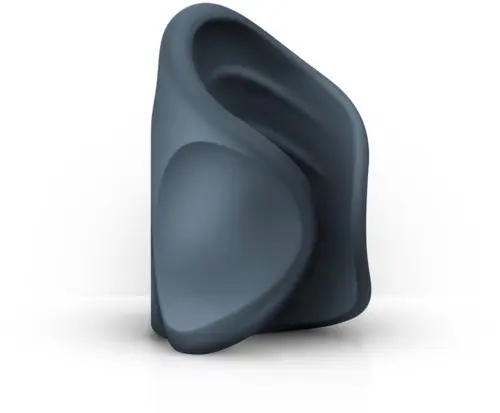 Boners Vibrating Handjob Stroker Gray