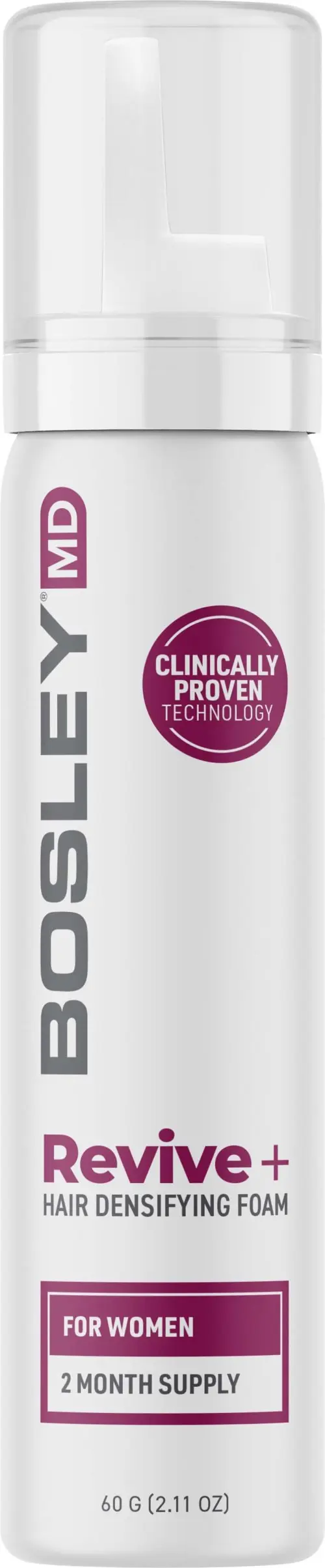 Bosley Revive+ Densifying Foam for Women 62 ml