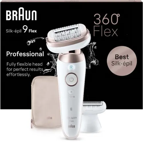 Braun Silk-épil 9 Flex Epilator For Easy Hair Removal 9-030 3D