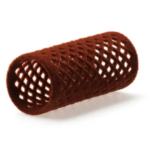 Bravehead Flock Curlers Brown 28mm 12-pack